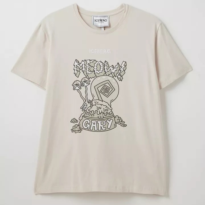 Iceberg Spongebob Squarepants Gary Graphic Tee